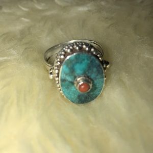 Turquoise Sterling Silver Ring